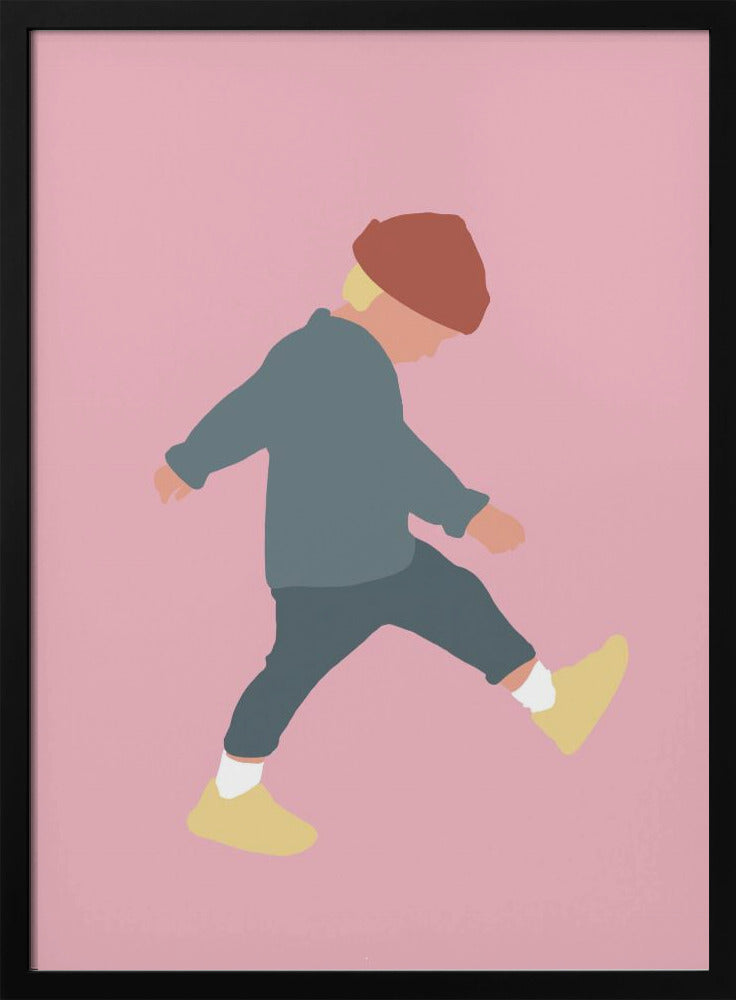 Tamo - Walking Boy Silhouette | Poster
