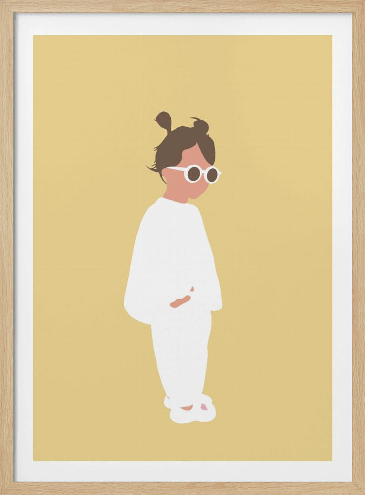 Lola - Summer Girl Silhouette | Poster