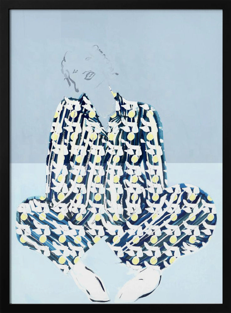 Pyjamavrouw 1 | Poster