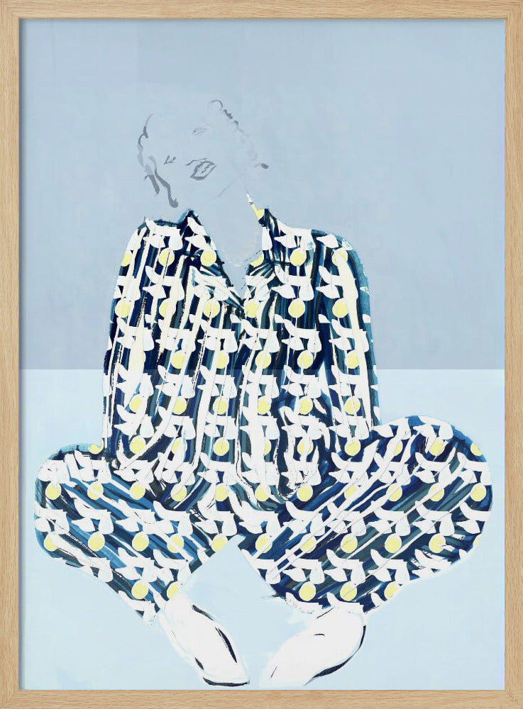 Pyjamavrouw 1 | Poster