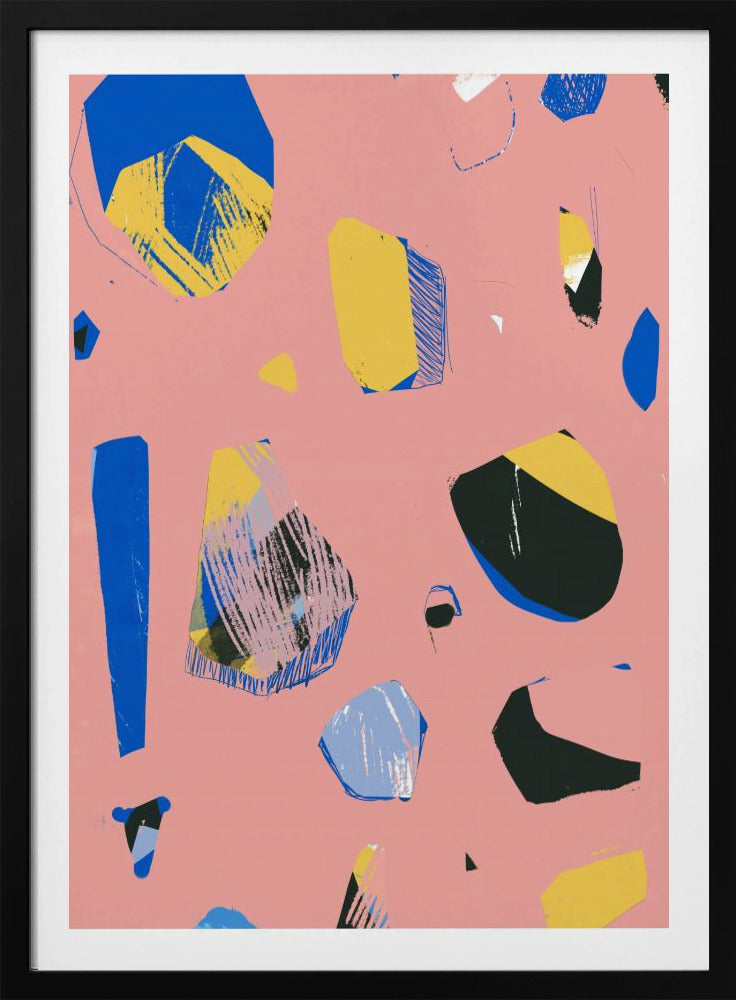 Rocks Pink | Poster