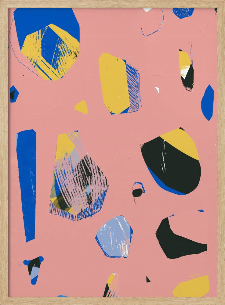 Rocks Pink | Poster