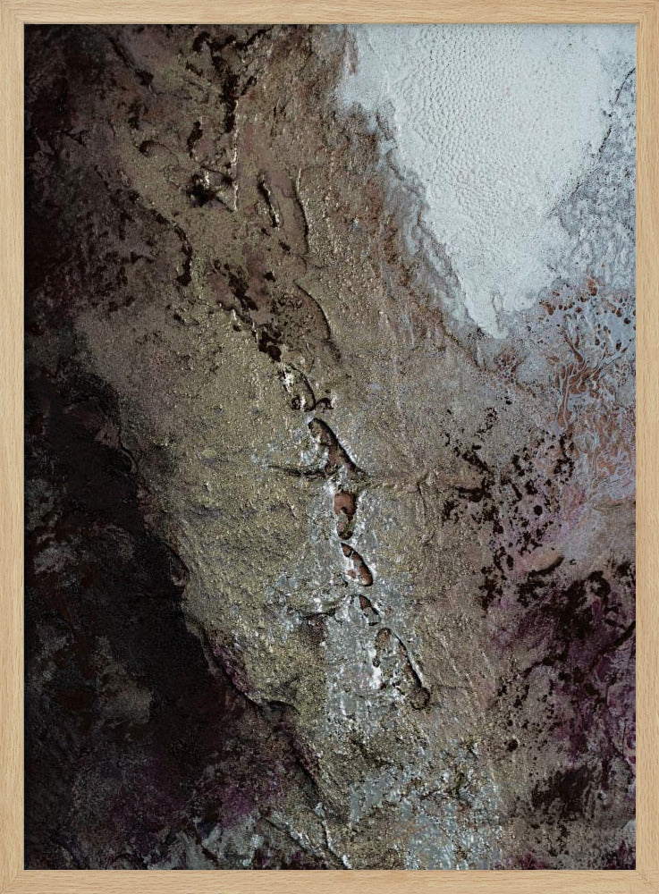 Rustiek - Canyon Country - gouden aardetexturen | Poster