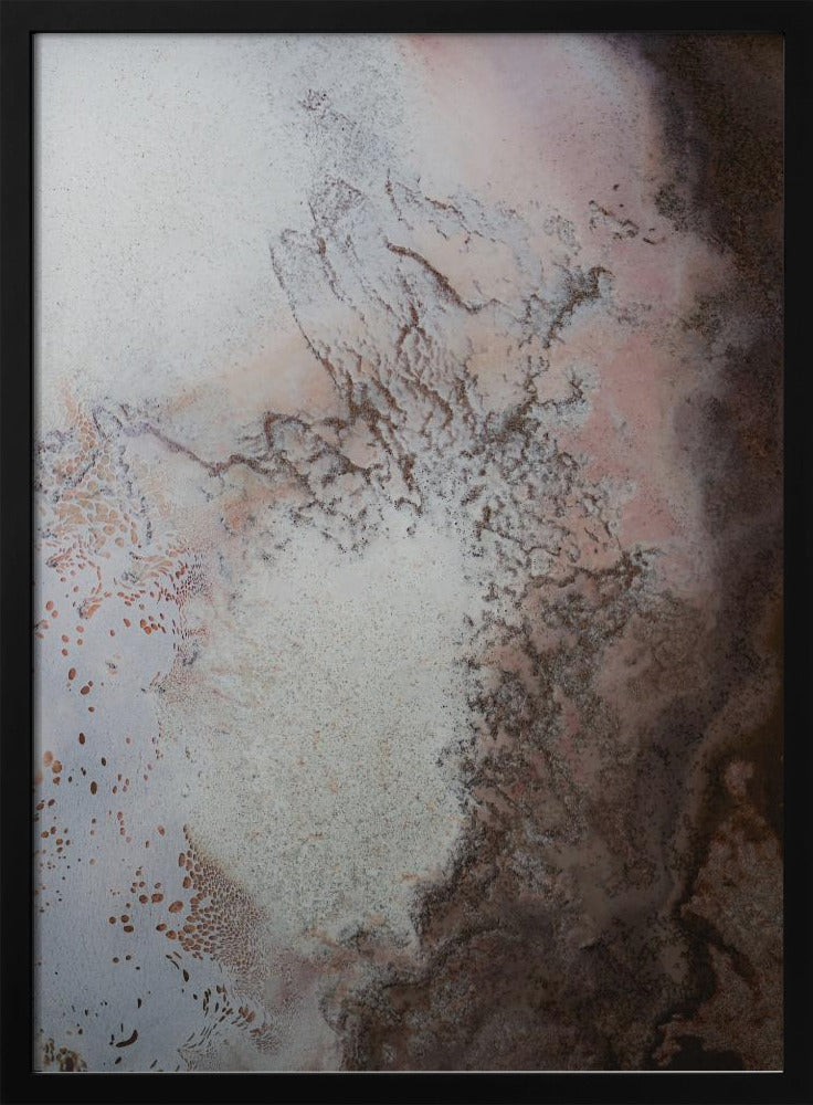 Lake Eyre Upscaled - rode aarde vibes | Poster