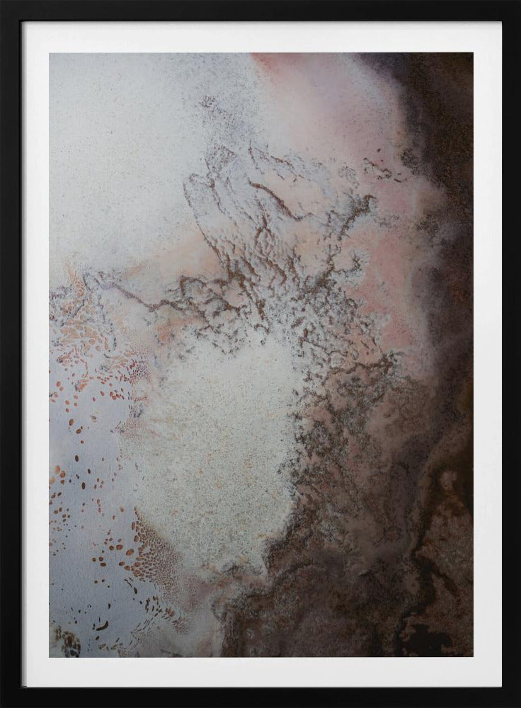 Lake Eyre Upscaled - rode aarde vibes | Poster
