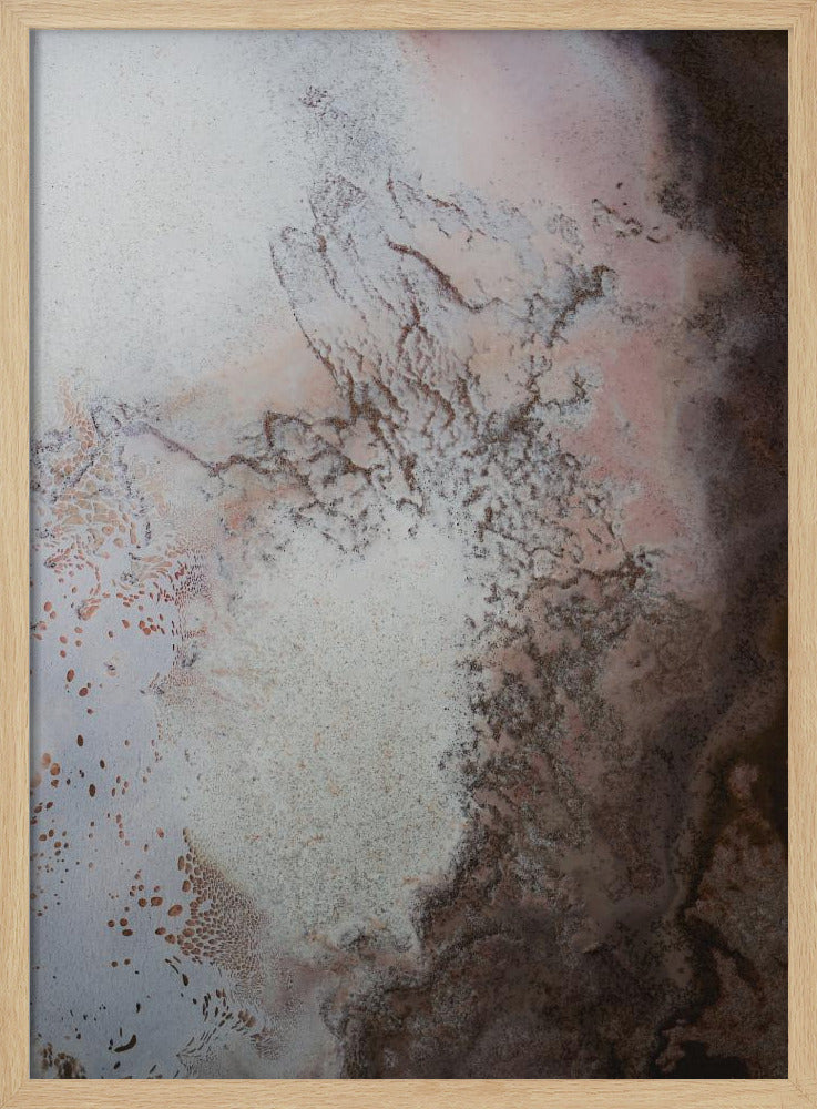 Lake Eyre Upscaled - rode aarde vibes | Poster