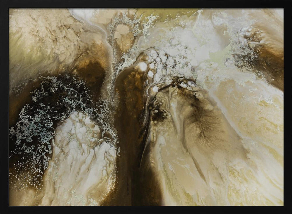 Rustiek Abstract - Terra's Wandtapijt | Poster