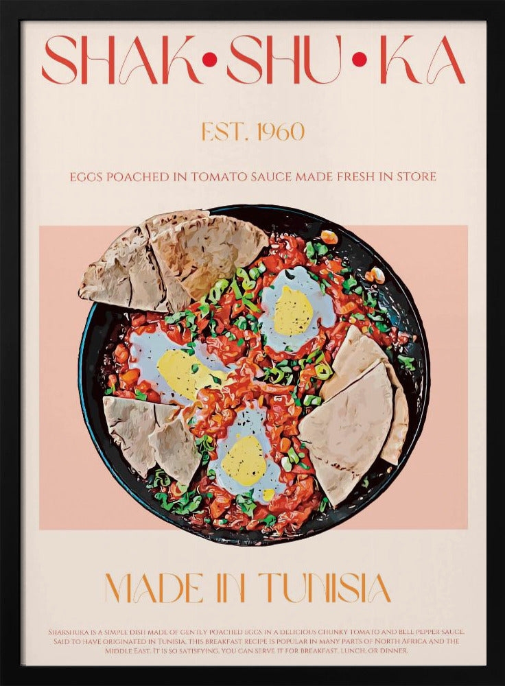 Tunesische Shakshuka | Poster