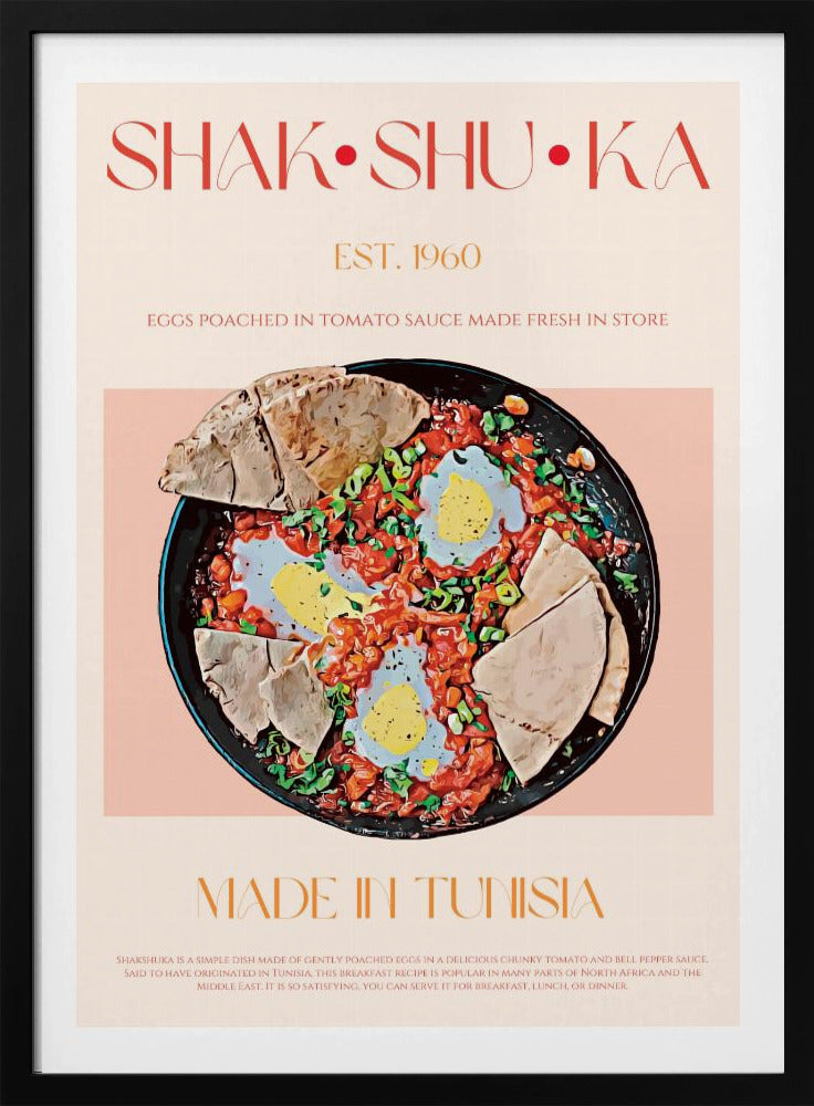 Tunesische Shakshuka | Poster