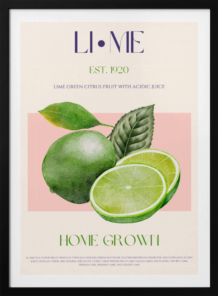 Pittige Groene Verrukking | Poster