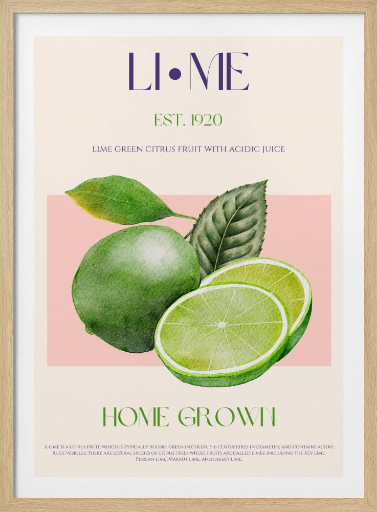 Pittige Groene Verrukking | Poster