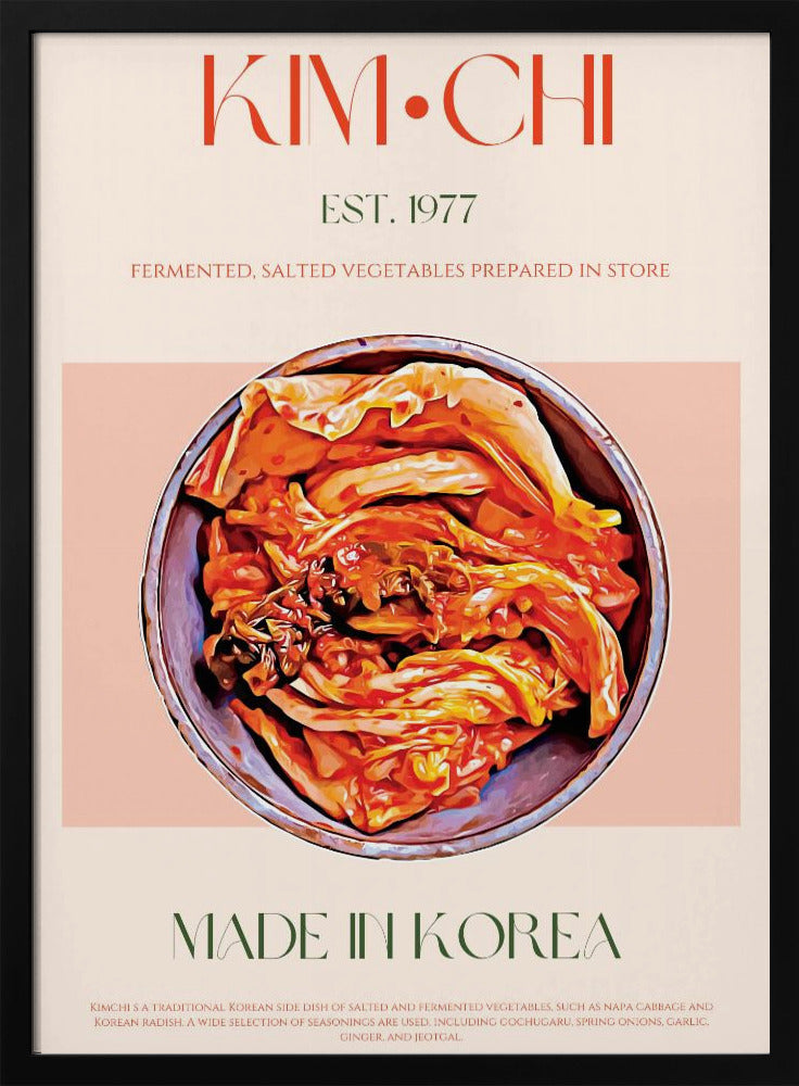 Koreaanse Kimchi Delight | Poster