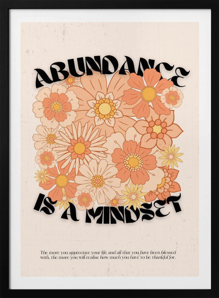 Bloemenovervloed Vibes | Poster
