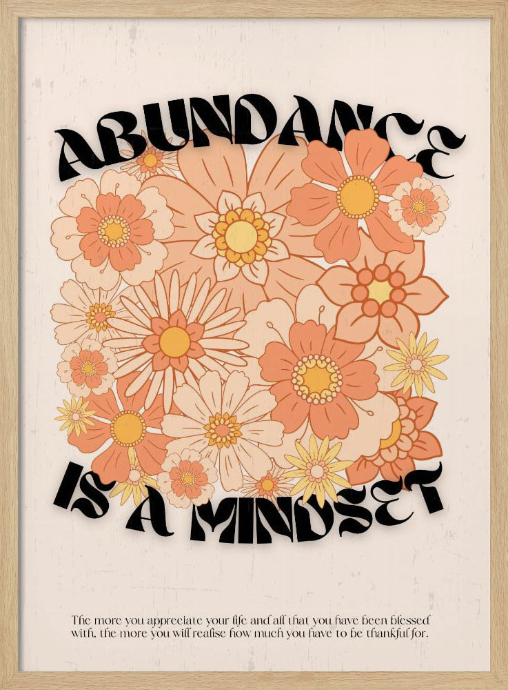 Bloemenovervloed Vibes | Poster