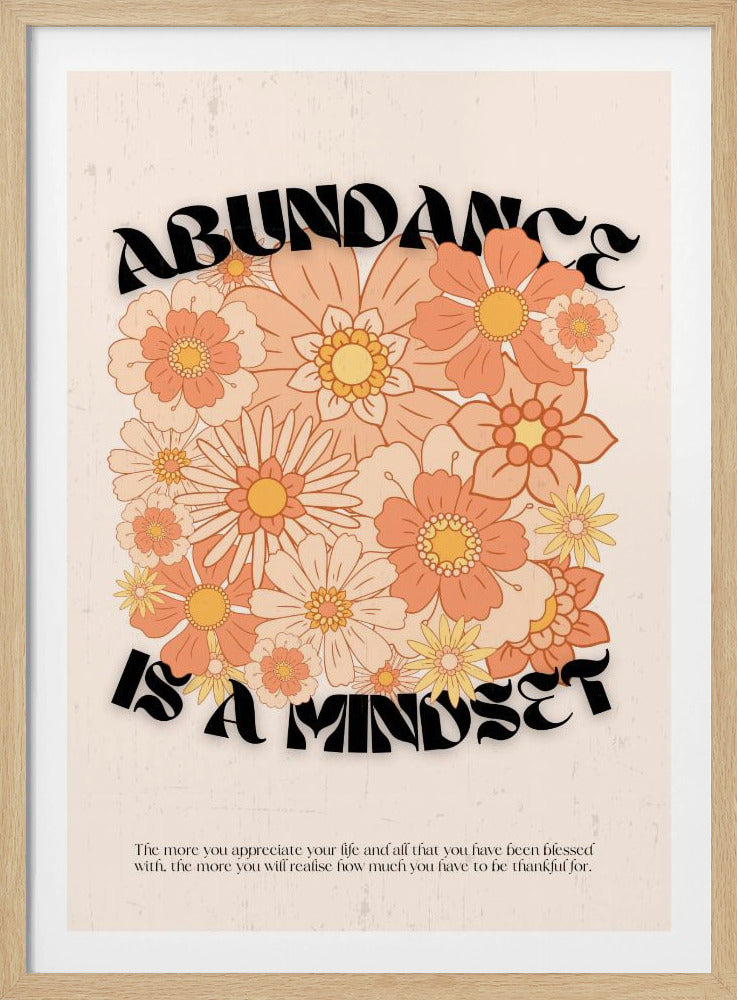 Bloemenovervloed Vibes | Poster