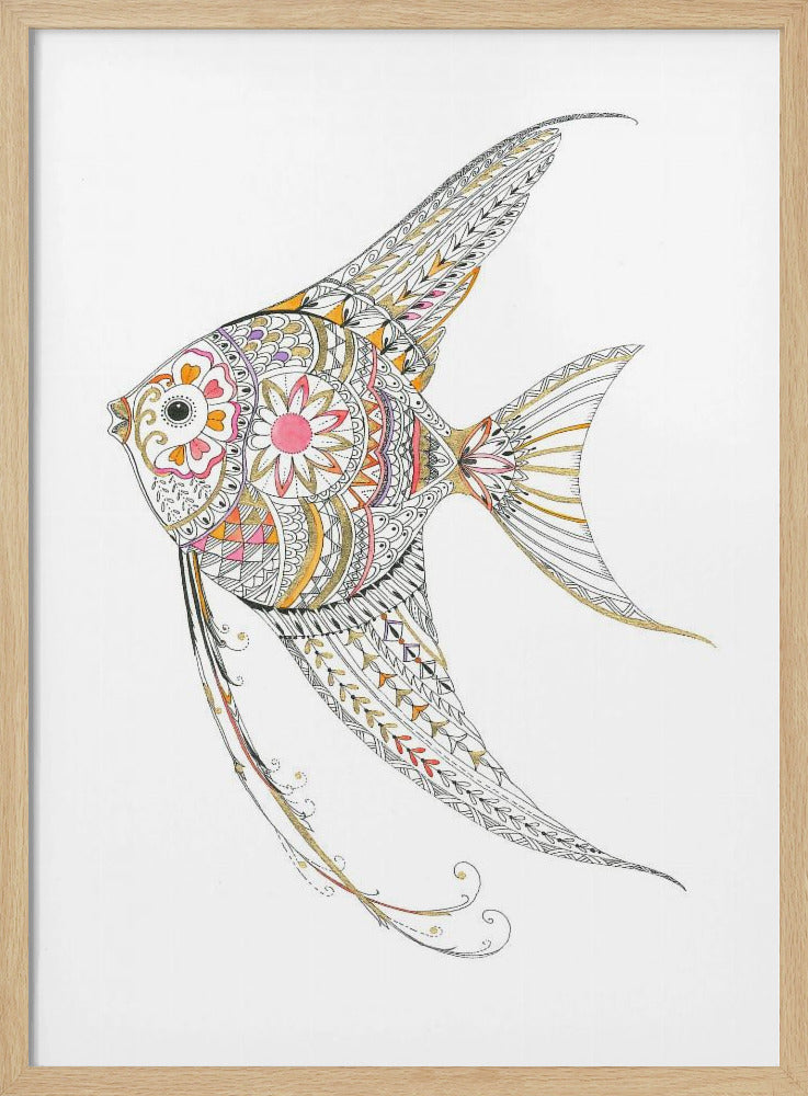 Engelvis Delicate Tinten | Poster