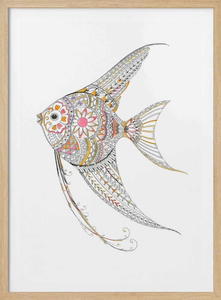 Engelvis Delicate Tinten | Poster