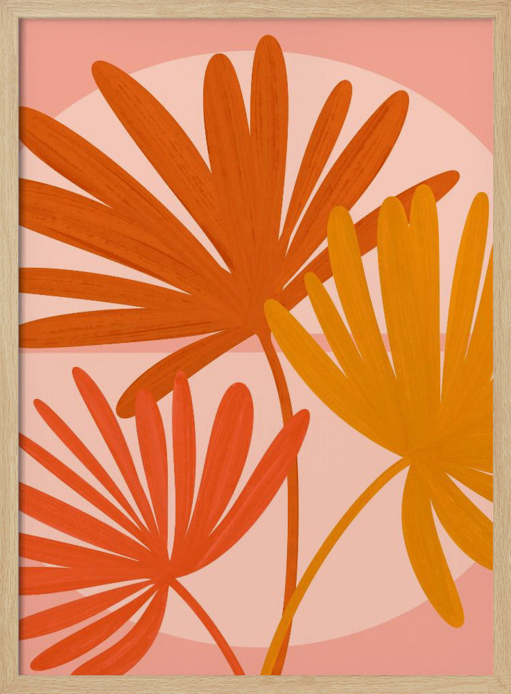 Herfstpalmen | Poster
