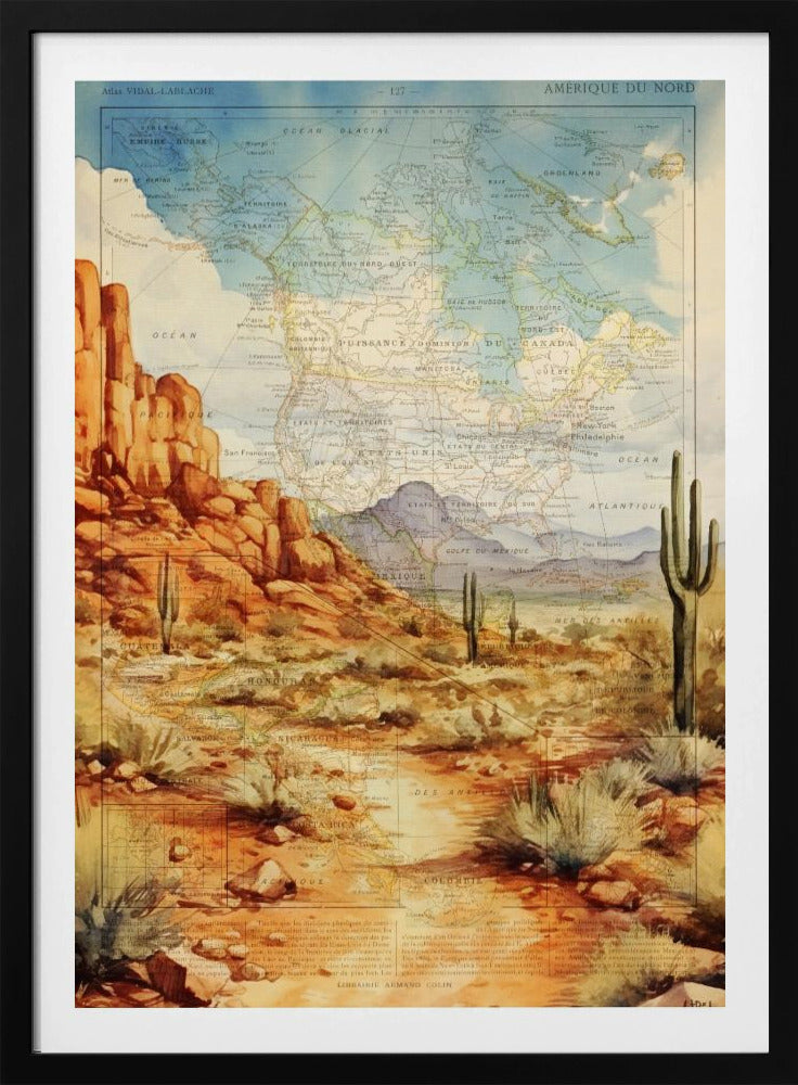 Woestijn van Arizona | Poster