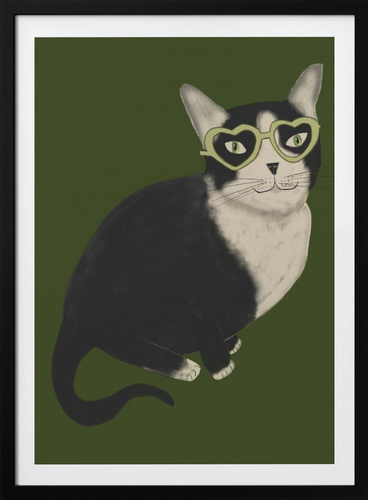 Meneer Tuxedo Cat | Poster