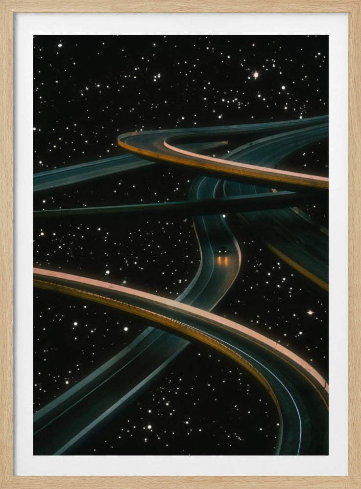 Alleen rijden en aan jou denken | Poster
