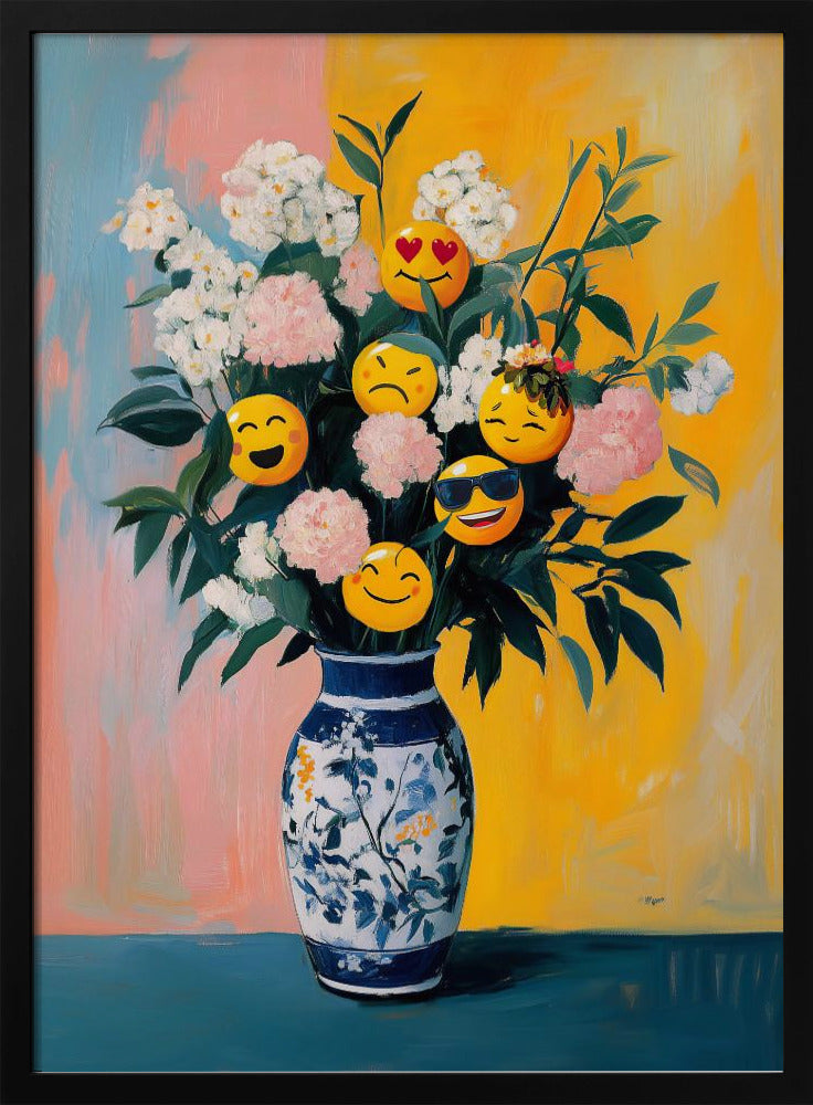 Bloemenemoji's | Poster