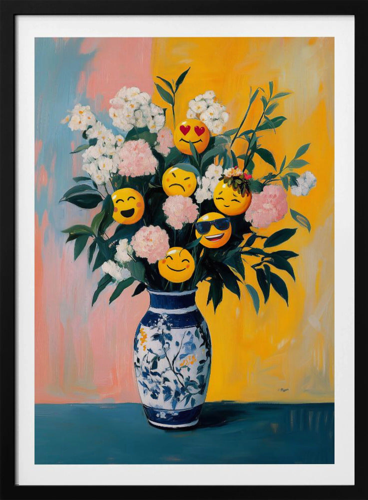 Bloemenemoji's | Poster