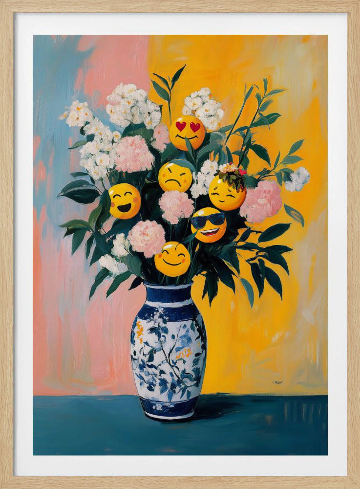 Bloemenemoji's | Poster
