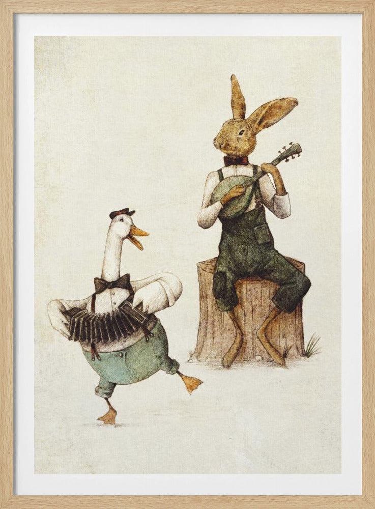 Feathered &amp; Furry Harmony | Poster