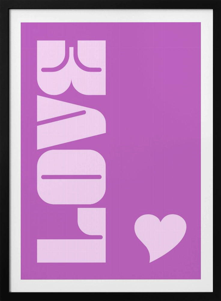 Purple Love Vibe | Poster