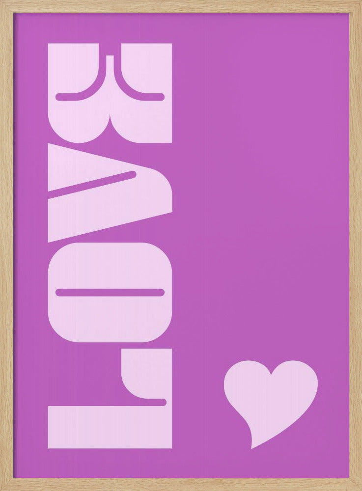 Purple Love Vibe | Poster