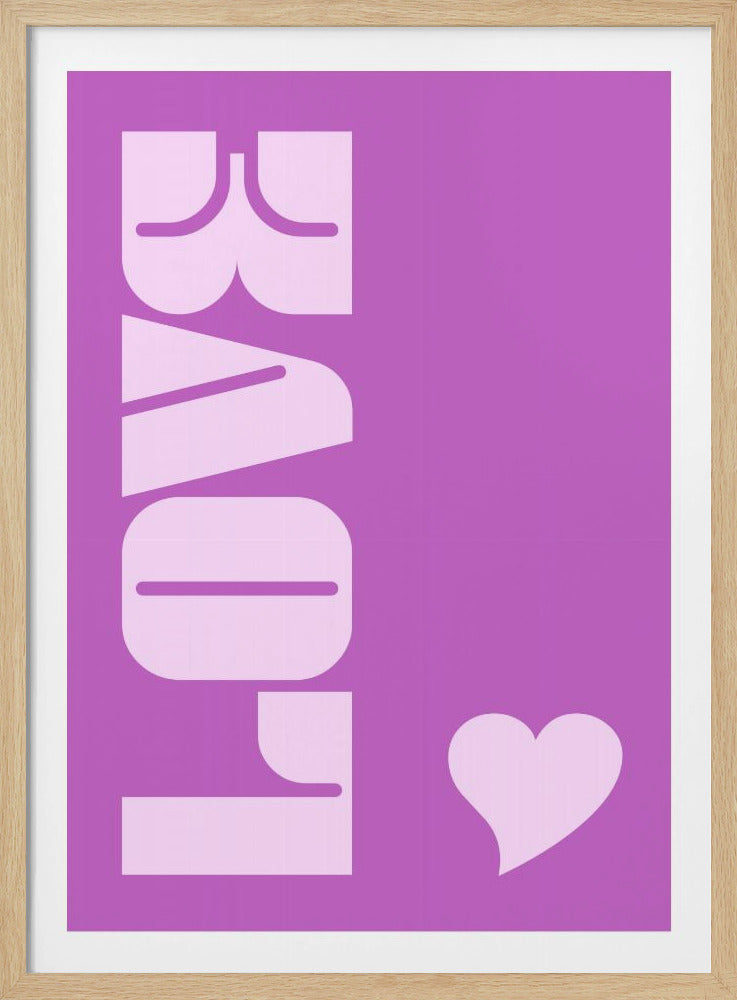 Purple Love Vibe | Poster