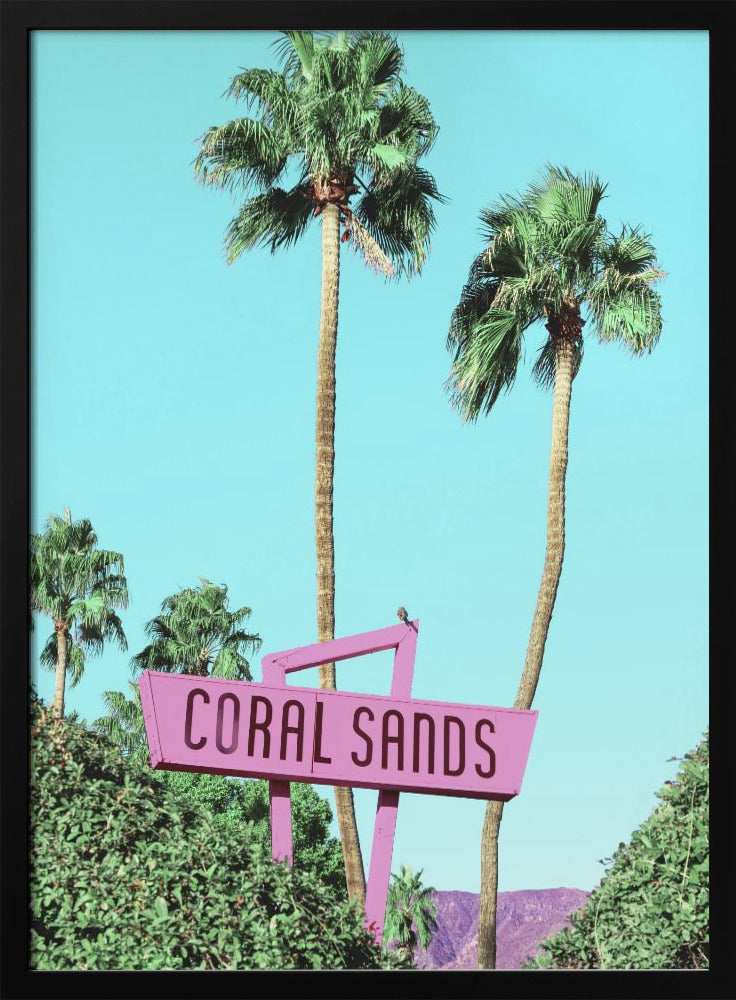 Retro paradijselijke vibes | Poster