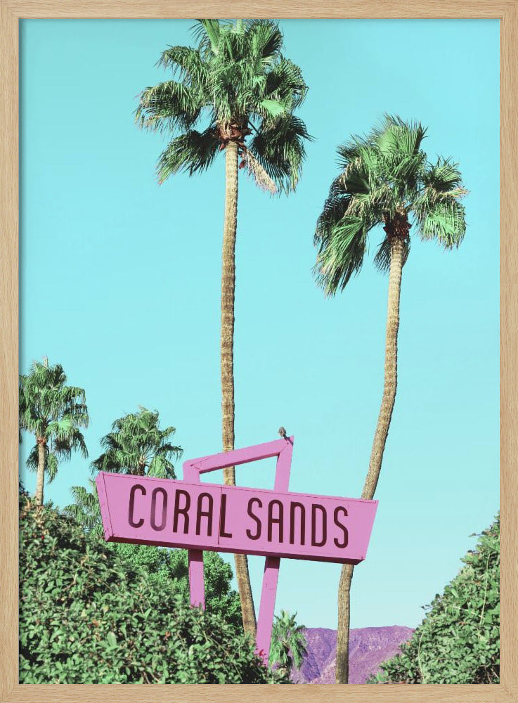 Retro paradijselijke vibes | Poster