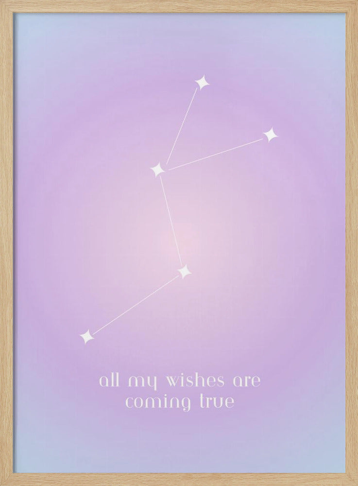 Wensen op één lijn | Poster