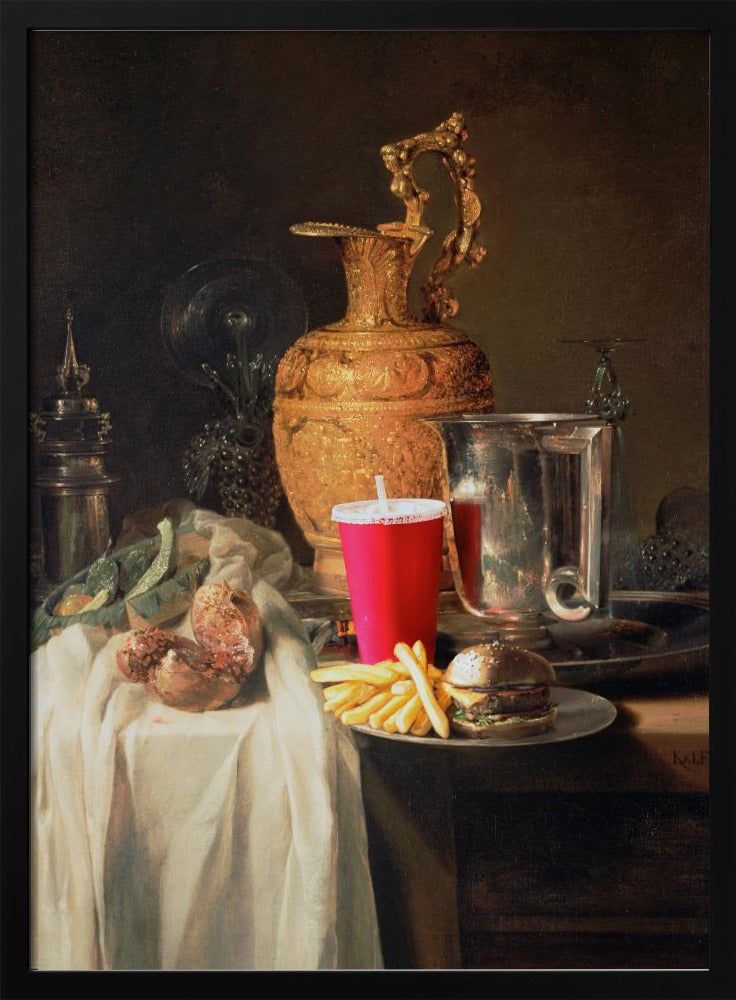 Stilleben van Fastfood | Poster