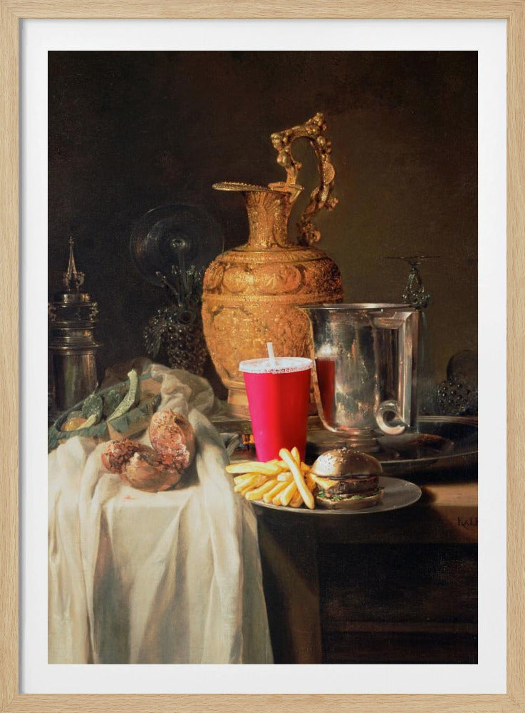 Stilleben van Fastfood | Poster