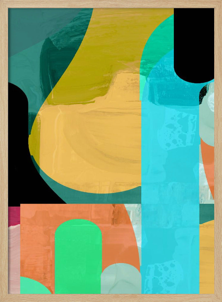 Retro Patroonspel | Poster