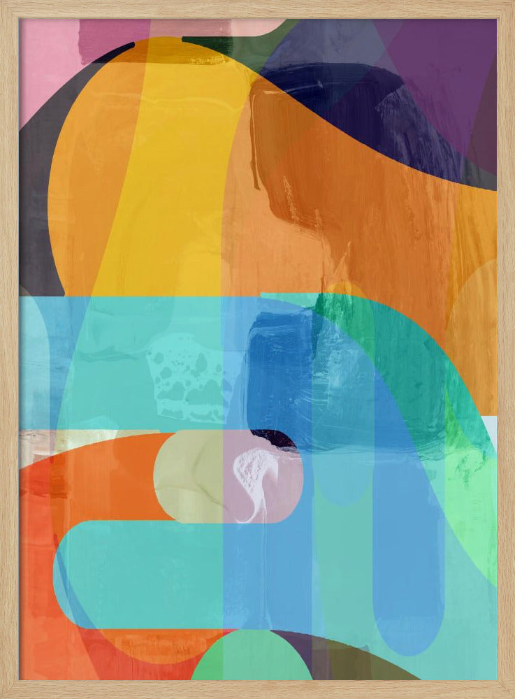 Retro Pattern Play | Poster