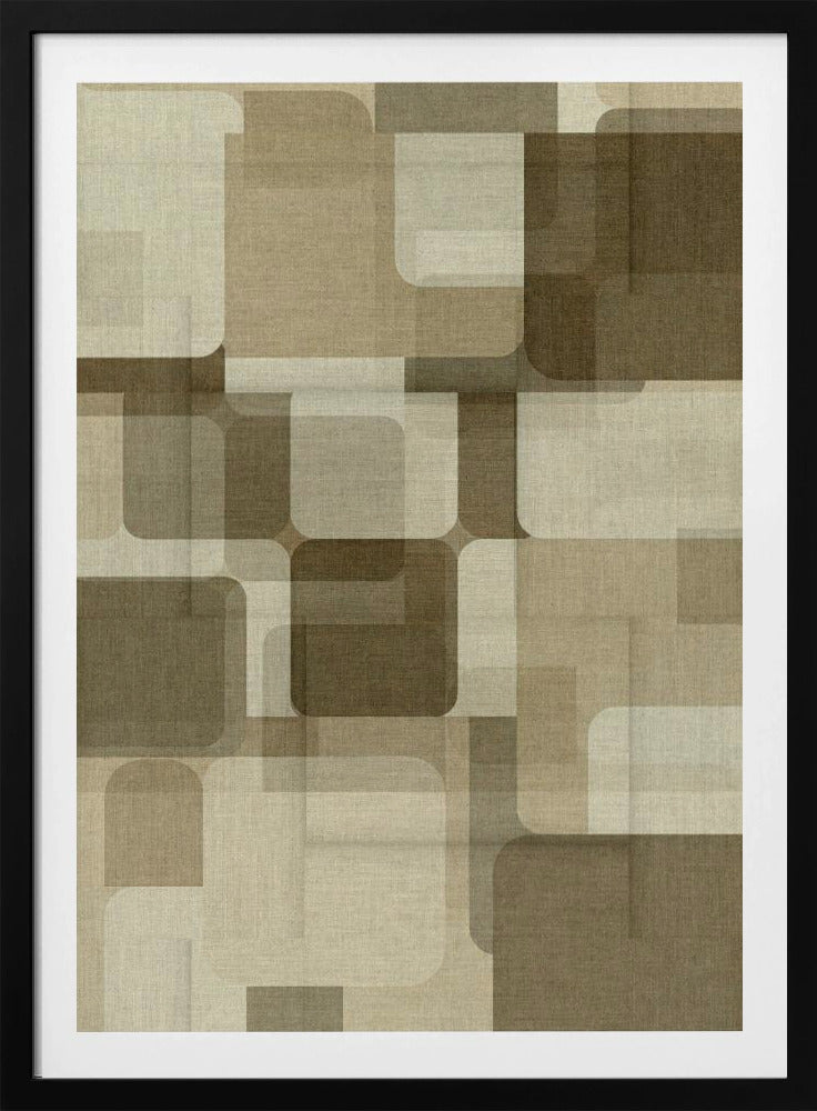 Analog Dreams Geweven Verhalen Patroon | Poster