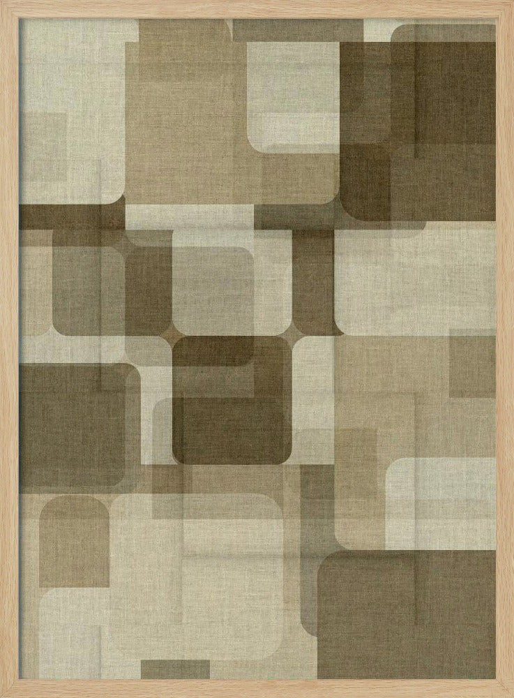 Analog Dreams Geweven Verhalen Patroon | Poster