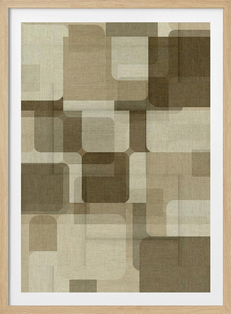 Analog Dreams Geweven Verhalen Patroon | Poster