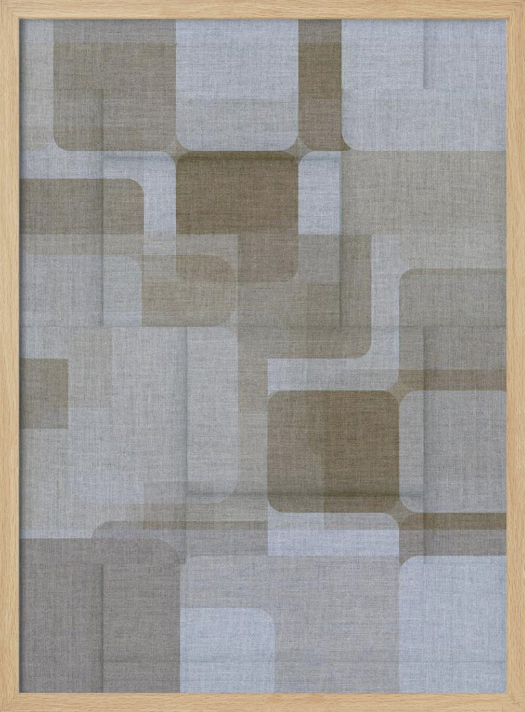 Analog Dreams Geweven Verhalen Patroon | Poster