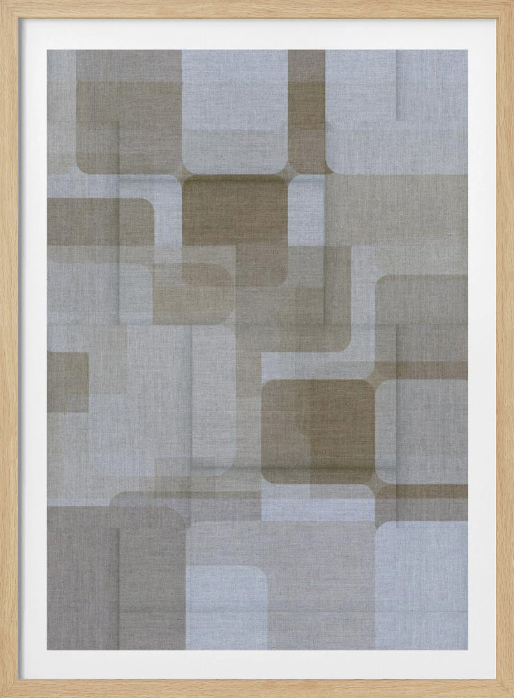 Analog Dreams Geweven Verhalen Patroon | Poster