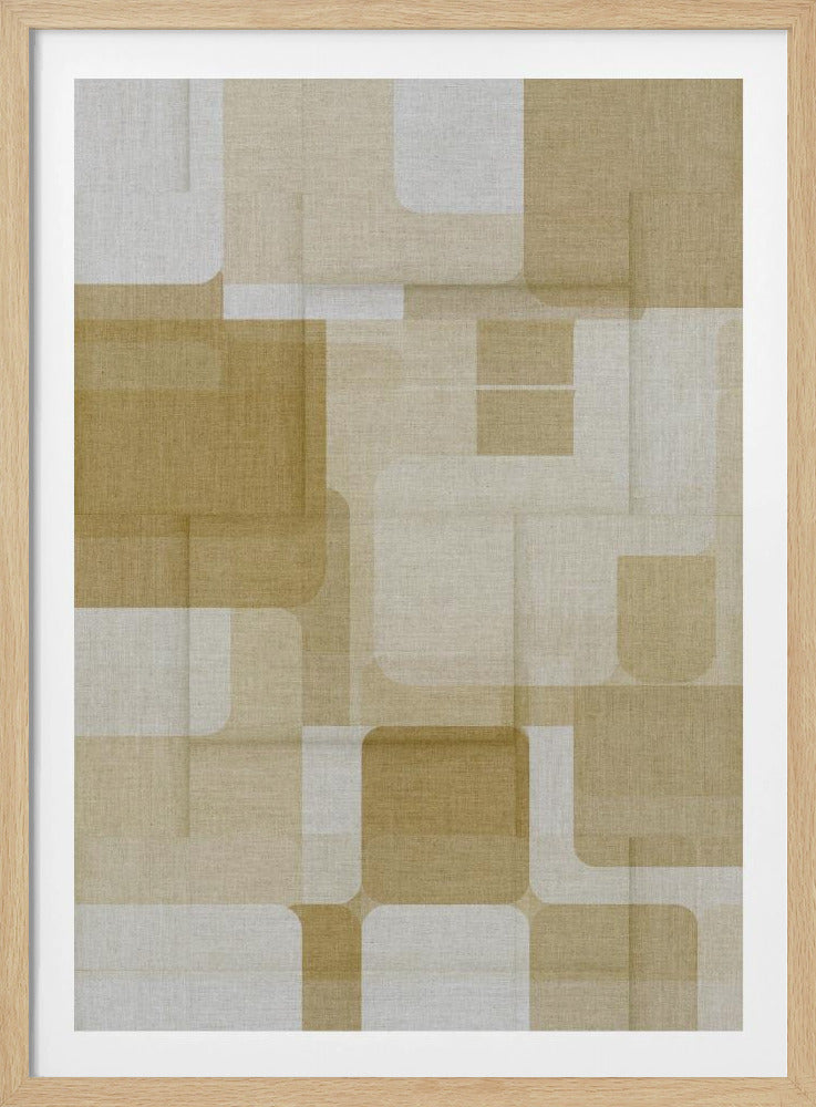Analog Dreams Geweven Verhalen Patroon | Poster