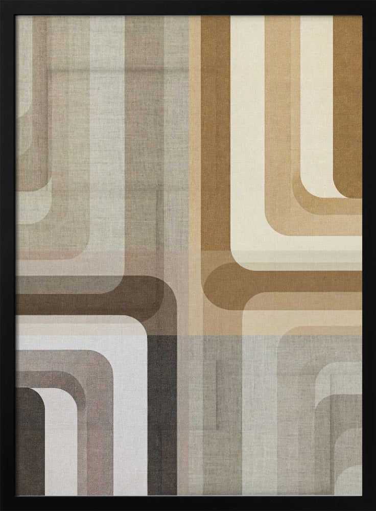 Analog Dreams Geweven Verhalen Patroon | Poster