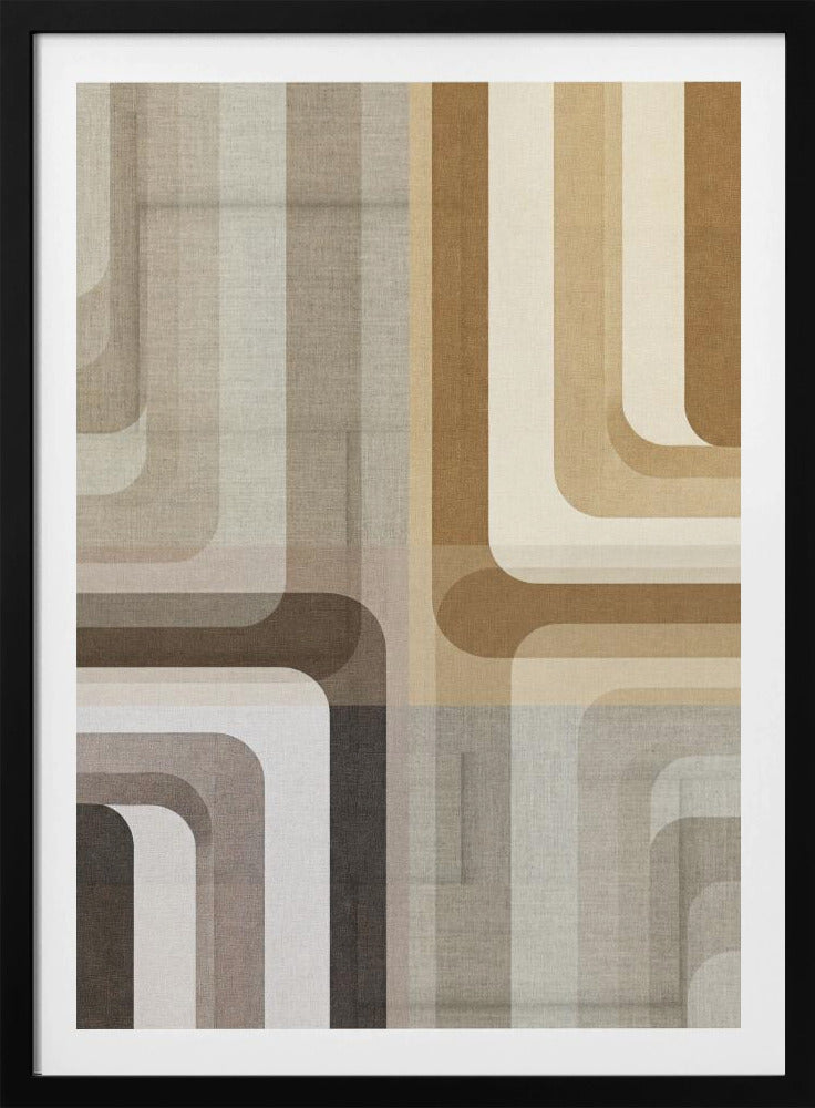 Analog Dreams Geweven Verhalen Patroon | Poster