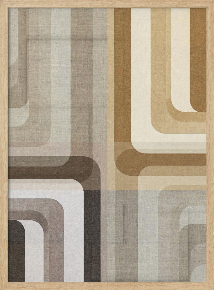 Analog Dreams Geweven Verhalen Patroon | Poster