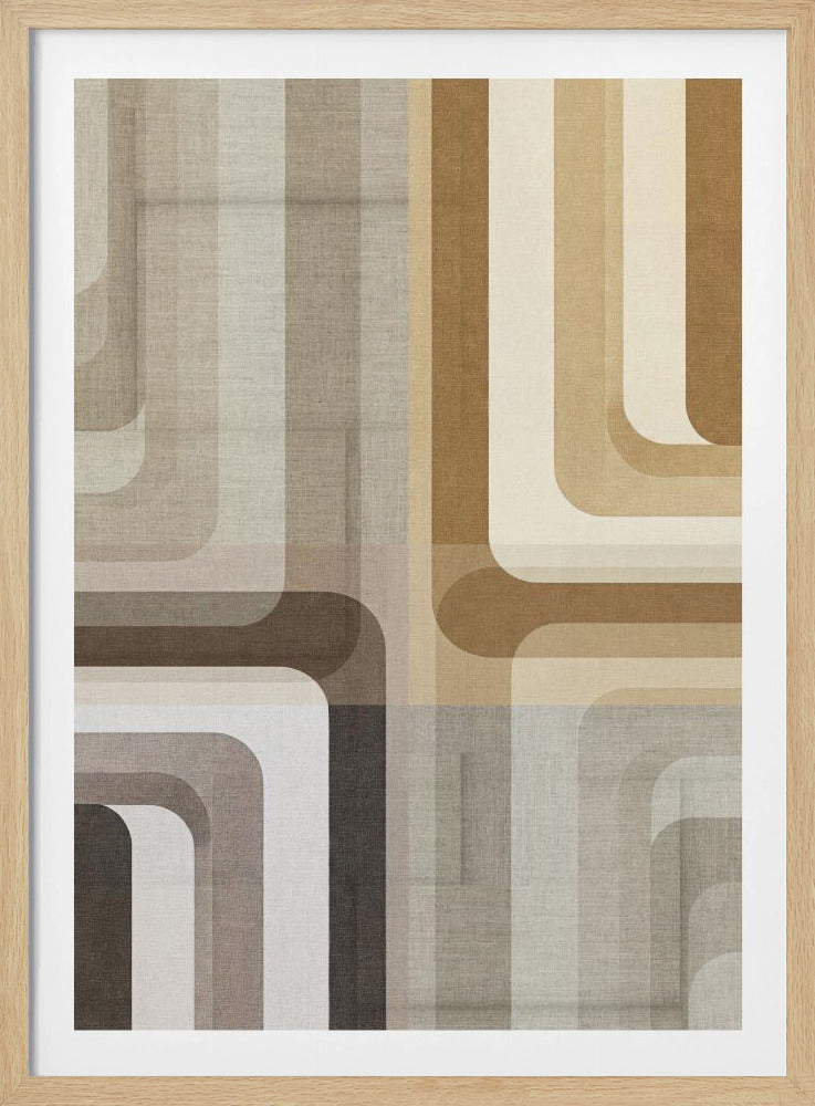 Analog Dreams Geweven Verhalen Patroon | Poster
