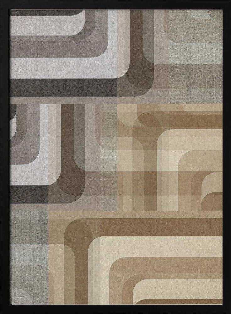 Analog Dreams Geweven Verhalen Patroon | Poster